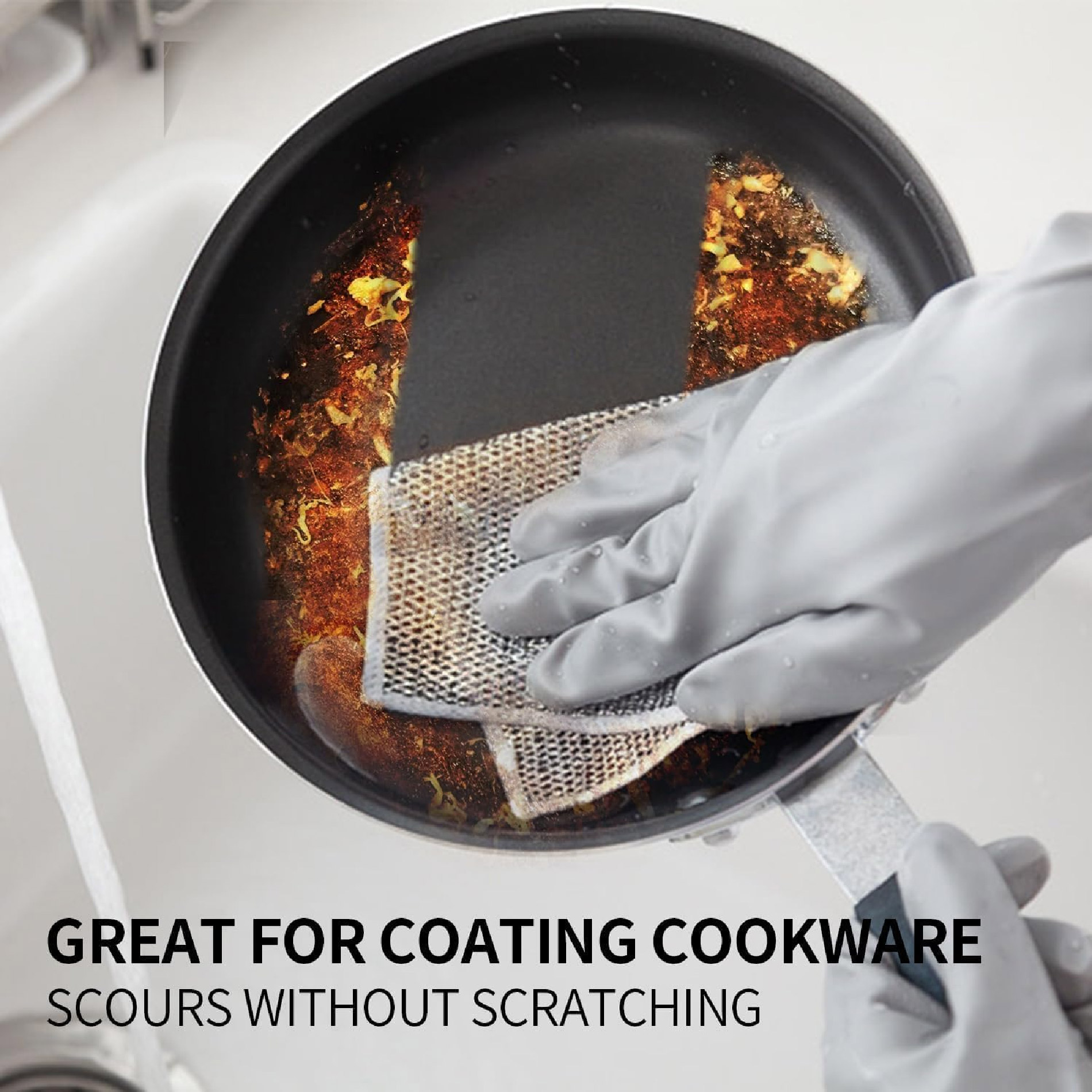 Miniatura 2 de Set X10 Paños De Alambre Limpieza Cocina